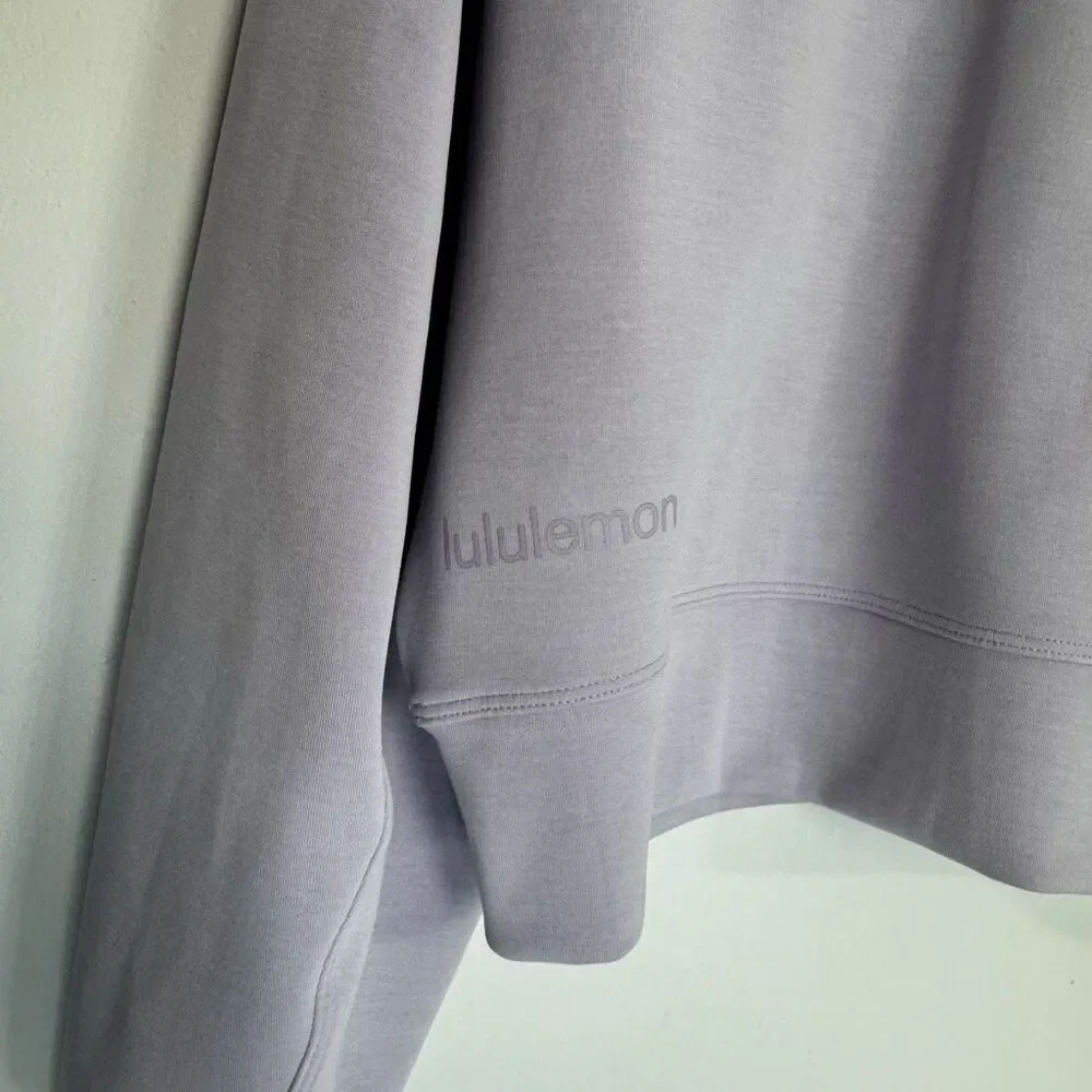 Lululemon Perfectly Oversized Cropped Crew Softstreme 8